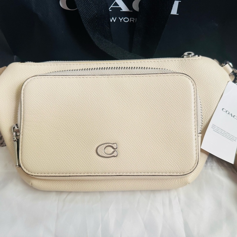 Coach Cream Crossbody Bag - Picture 2 of 11